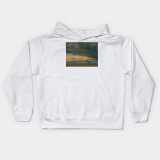 Cloud Study by John Constable Kids Hoodie